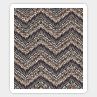 Herringbone with Lace Decoration Sticker